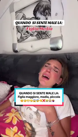 A post by @lauradimaso2 on TikTok caption: E tu, quale figlia sei e in quale ti rispecchi? #mammaefiglie#vitadamamma#staremale#preferenze#differenze#figliamaggiore#figliamedia#figliapiccola#figliaviziata#comedy#commedia#ironia#humor#sifaperacherzare #sifaperridere #fypツ #parati#comica#comicità #xcyzba 