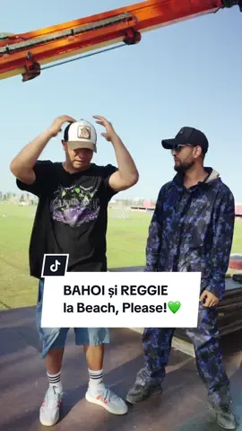 A post by @beachplease on TikTok caption: @bahoi vrea să pună intrarea liberă la Beach, Please! 🎫 @Florin_Ragalie #beachplease #showbiz #letsgochamp 