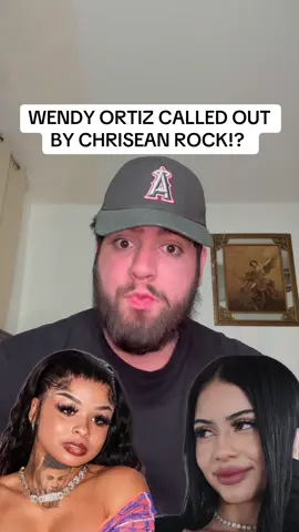 A post by @panchodoesitbetter on TikTok caption: WENDY ORTIZ CALLED OUT BY CHRISEAN ROCK!?  #chriseanrock#wendyortiz#wendyortizlive#blueface#influencer#fyp#shocking#explore#xyz#panchodoesitbetter#chisme#hispanic#viral#trending#drama#latino#pancho#mexico#dramatiktok#fyp#panchoclips#parati