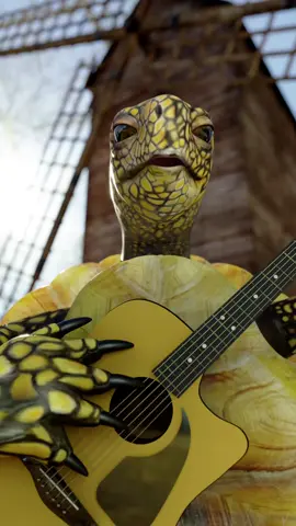 A post by @krazymations on TikTok caption: Have a great weekend 😀 #turt #3danimation #krazymations 