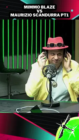 A post by @lazanzaraofficial on TikTok caption: A La Zanzara, Mimmo Blaze vs Scandurra PT1 #cruciani #radio24 #lazanzara