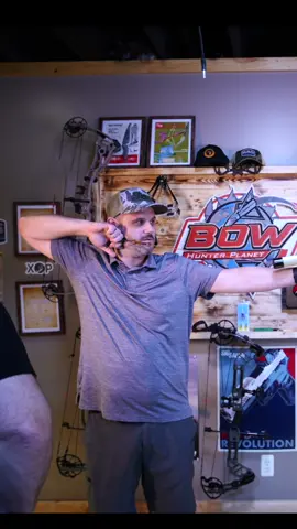 A post by @bowhunterplanet on TikTok caption: “we are going all in Dan!” #archery hinge release time 