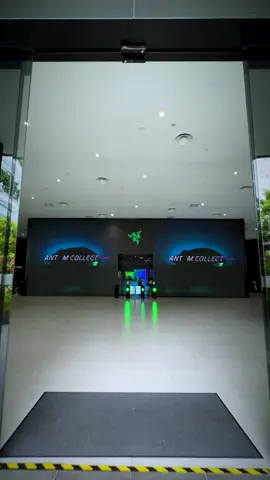 A post by @razer on TikTok caption: Our brand-new Razer Phantom Collection just hits different on the big screen — but it looks even better up close. Cop the collection now at the link in bio.