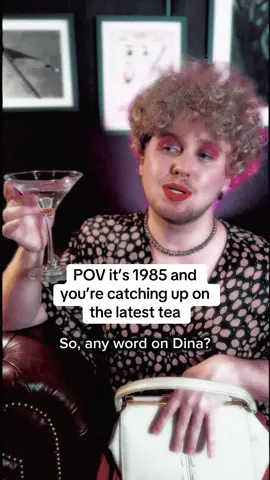A post by @juliansewell on TikTok caption: #palomadiamond #80s #1985 #dina #rocky #al #rhonda #barbra 