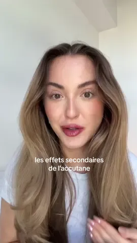 A post by @diaryofisabelle on TikTok caption: Réponse à @irisdauphinaiss voici tous les effets secondaires que personnellement j’ai en prenant accutane! #accutane #accutanejourney #acneskin 