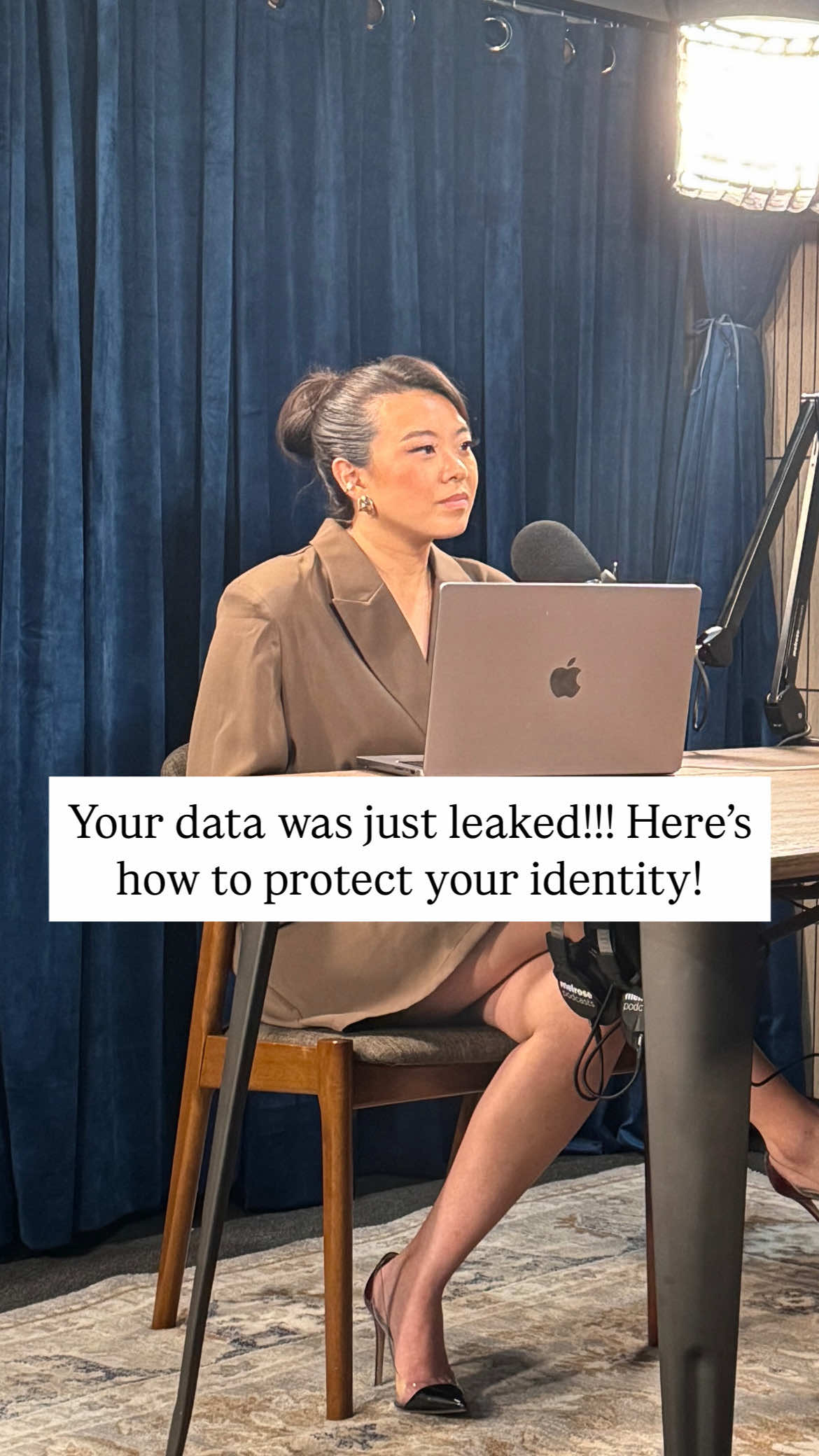 A post by @yourrichbff on TikTok caption: Your data was probably just leaked. Act now to save yourself from losing thousands! #money #finance #financialfreedom #leak #data #breach #Google #Apple #Facebook