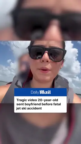A post by @dailymail on TikTok caption: Ashley Gil, 20, was pulled from the waters of Lake Houston in Texas on Thursday after she fell into the water while riding a jet ski with two others. She had sent a video of herself earlier that day riding the jet ski while wearing a life jacket to her boyfriend, Jason Campos Rodriquez. Cops said when she fell into the water she was not wearing a life jacket. Tap the link for the full story on DailyMail.com. Link in bio.  #news #jetski #texas #rip 