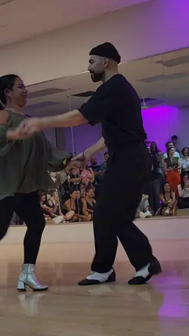 A post by @ritmoconson on TikTok caption: Daisy Aguilar & Salomon Amaya salsa improve at he Amaya pop social