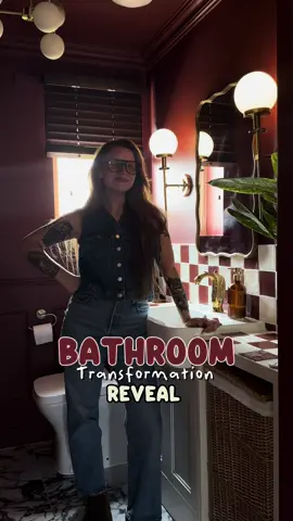 A post by @meggsfordays on TikTok caption: I have officially finished transforming my downstairs loo into a suite suitable for prinny Diana! Over the past 5 videos you’ve seen this bathroom go through it babe, it’s honestly unrecognisable. I have had the best time renovating this room and can’t wait to get started on my next project👀 #bathroomrenovation #bathroominspo #bathroomremodel #renovationproject #diy #renovationseries #bathroommakeover 
