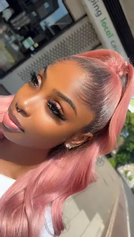 A post by @ife_cb on TikTok caption: @Hazel pink is always a good idea 😍  . #fyp 