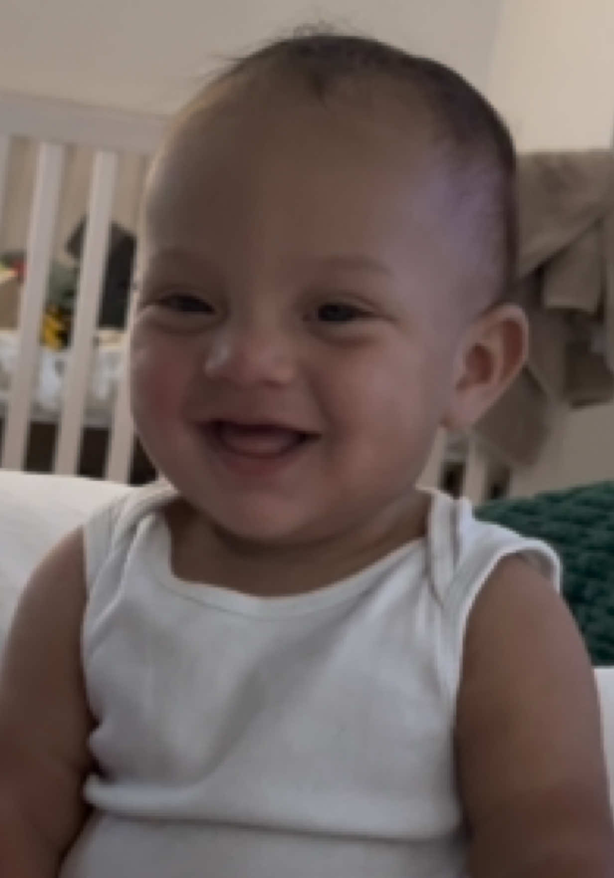 A post by @larobenz on TikTok caption: We cuddle every morning 🥹❤️ @Zaza #zaza #larobenz #babies 