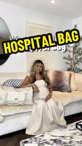 A post by @lianev on TikTok caption: Here’s what I packed in my hospital bag the second time around! I actually used everything you’ll see in this video! Not all of it is essential. You can find all these items on my Amazon storefront! 🥰  #hospitalbag #mom #newborn 