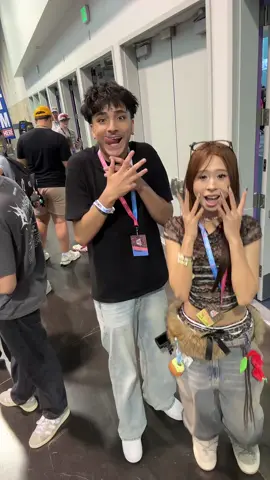 A post by @princessameliawu on TikTok caption: We so kawaii 😭😭 @Arad🐺 