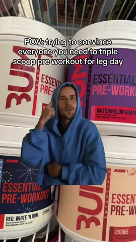 A post by @getrawnutrition on TikTok caption: Calling all gym rats…. We know you understand 🤧 #rawnutrition #getrawnutrition #preworkout 