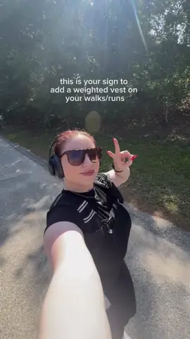 A post by @ on TikTok caption: GAME CHANGER🚨got mine off amazon - this is your sign 👏🏼 #weightedvest #amazon #trend #walking #Running #hotgirlwalk #workout 