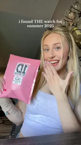 A post by @sidneylove on TikTok caption: little me is SCREAMING at this find!! thank you a million times!! @Roserin #onedirection #1d #summer2025 #1dmerch #onedirectionwatch #newwatch #unboxing #depop #viral #fyp #trending 