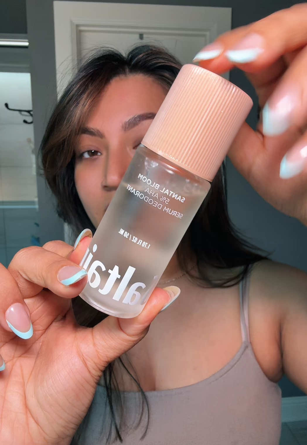 A post by @retouchbyriya on TikTok caption: Best deodorant for hyperpigmentation! Postpartum must have😌 @Saltair Body 