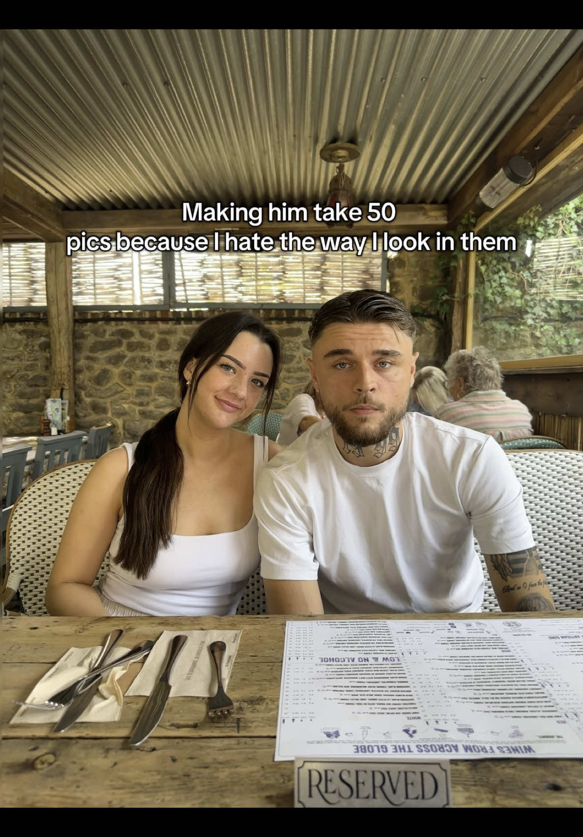 A post by @paulandmorgann1 on TikTok caption: Ahhh Modern love #foryou #viral soundad 