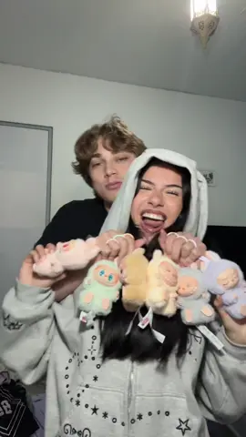 A post by @ferchugimenez on TikTok caption: Reunited with my man and our labubus 