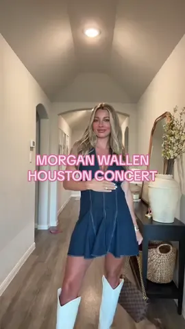 A post by @_jc242 on TikTok caption: The bumps first concert!! 👢🤠🤰 #morganwallen #morganwallenconcert #morganwallentiktok #nrg #nrgstadium #pregnant #pregnancy #concert #concertoutfit #transition #outfitinspo #fyp #houston @morganwallen 