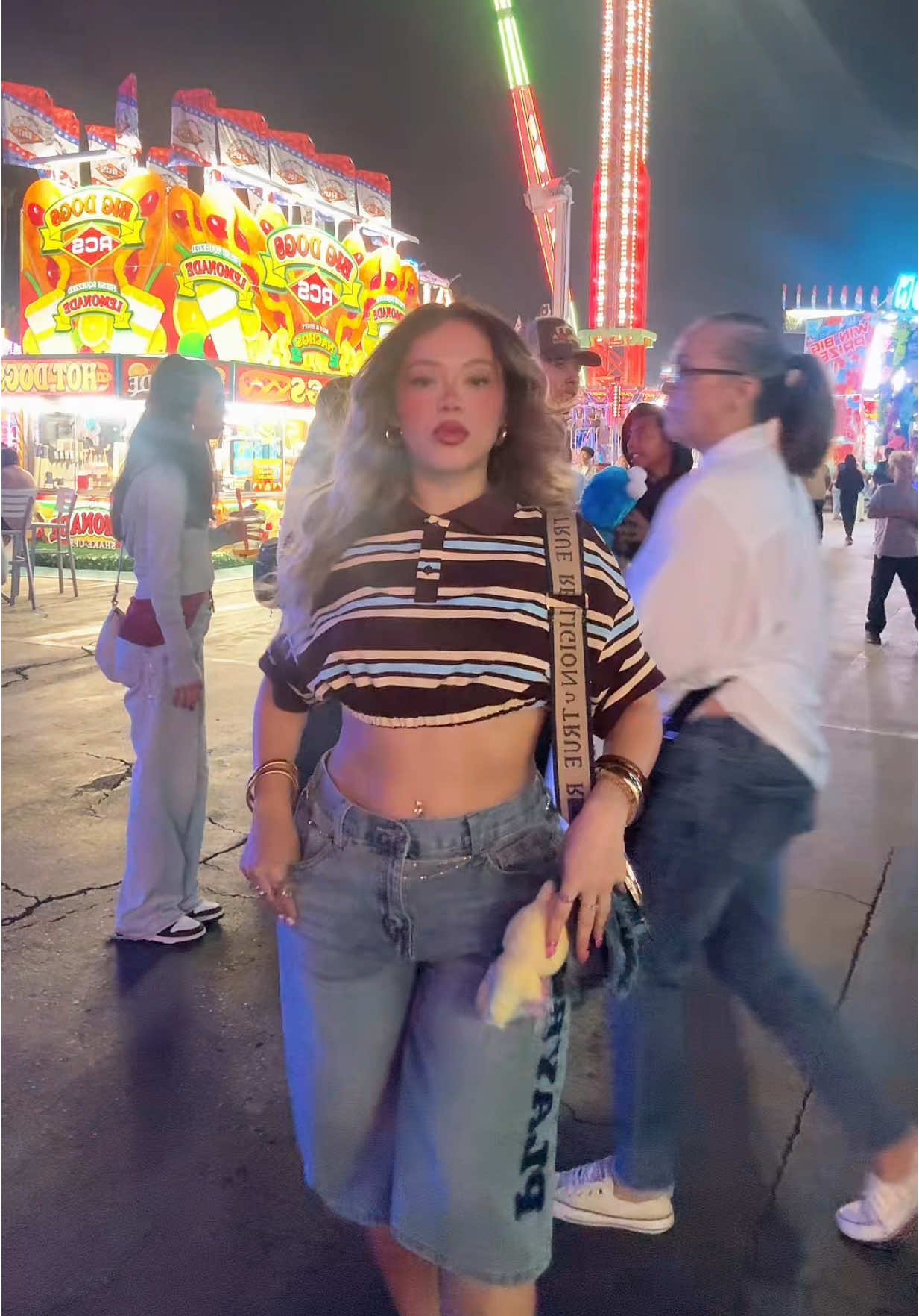 A post by @kittyyazminn on TikTok caption: #sandiego #fair #fypage 
