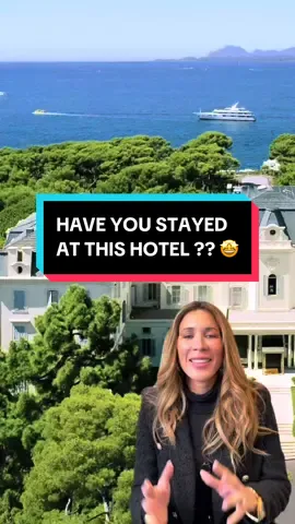 A post by @tatlondono on TikTok caption: Hotel Du Cap Eden Roc 😍 Will you visit  with me this summer?  @Hotel du Cap-Eden-Roc  #luxury #millionaire #money #oldmoney #southoffrance #realestatelife 