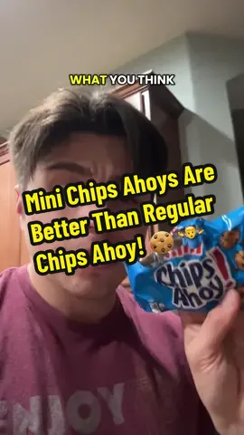 A post by @dannydorito23 on TikTok caption: Replying to @Connor Mini Chips Ahoy! > Regular Chips Ahoy! 🤷‍♂️ #hottake #opinion #food #cookies 