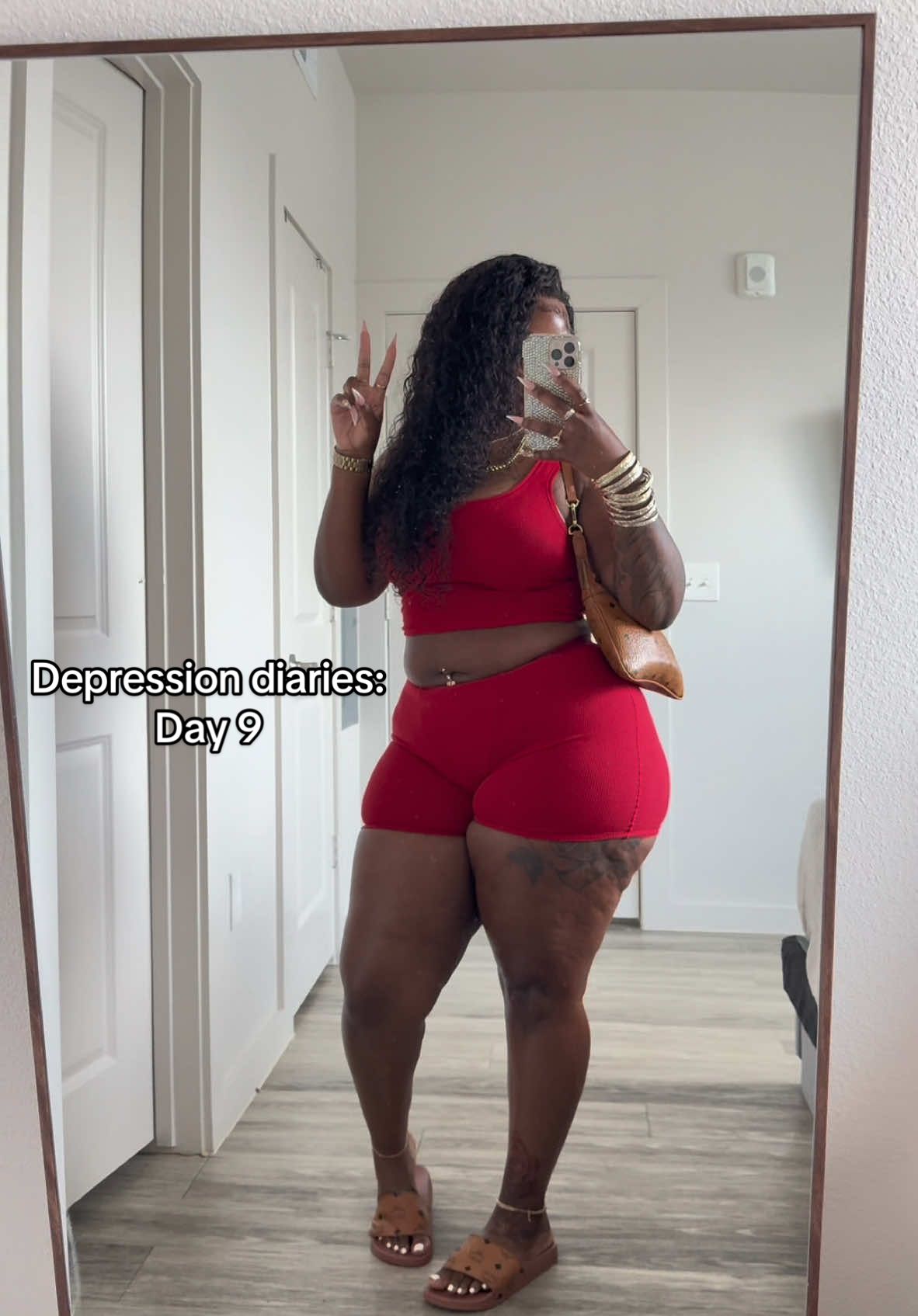 A post by @naaecash3 on TikTok caption: Do something nice for yourself today, book a trip, get your nails or hair done, take yourself out, etc. you deserve it! I love y’all virtual hugs 🫂 💖depressiondiaries #dayinthelife #DayInMyLife #dallascreator #fightingdepression #dallasinfluencer #naaecash 