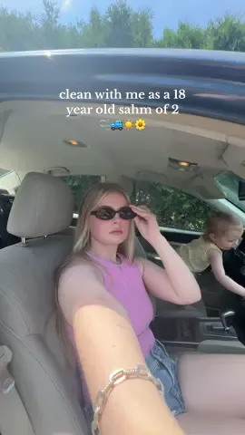 A post by @brookexaloura on TikTok caption: I remember buying her and being so proud of myself 🥲 time for smth new #momsoftiktok #teenpregnancy #mom #sahmlife #sahm #car #carwash #cleanwithme #toddlermom #momlife 