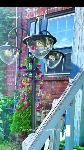 A post by @terrybree241 on TikTok caption: these artificial flowers look so real !🌸🌺🌼#artificialflowers #artificialflower #hangingartificialflowers #decorativeflower 