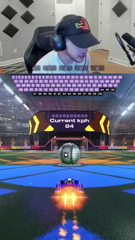 A post by @amustycow on TikTok caption: day 21 of racing @uuest  (west) to see who can hit every kph in a row #rocketleague 