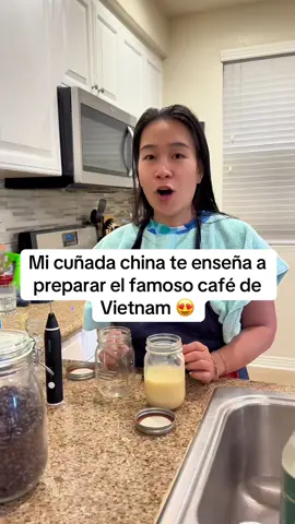 A post by @lafamiliahung on TikTok caption: #onthisday Mi cuñada china te enseña a preparar el famoso café de  Vietnam 😍 ¿qué te pareció? Un recuerdo para felicitar a nuestra cuche por su cumpleaños 🎁 te amamos