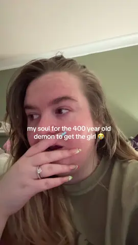 A post by @fictional.deanna on TikTok caption: finished kpop demon hunters but really it finished me 😭 #bookishfyp #kpopdemonhunters #booktoker #enemiestolovers #rumiandjinu #bookishfyp #netflix 