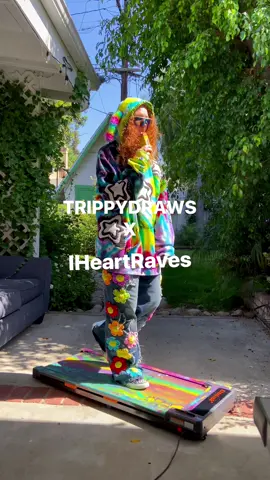 A post by @trippydraws on TikTok caption: get my limited edition Collab only on iheartraves.com ❤️❤️❤️ @iHeartRaves #tiktok #rave #ravers #Festival 