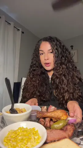 A post by @leiahwithdacamry on TikTok caption: @c_and_vsausagehut this was so good! yall definitely have to swing by and give them a try if you’re in the area  #foodtok #foodtiktok #bbq #brisket #sausage #mukbang #mac #creatorsearchinsights 