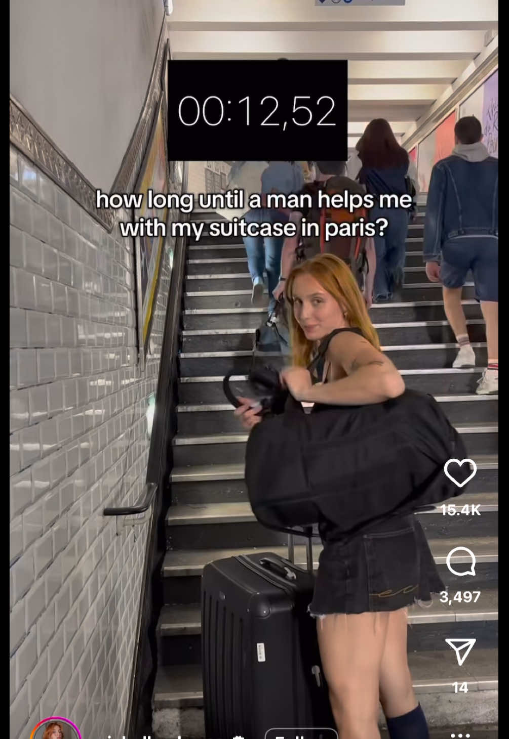 A post by @thejoeyswoll on TikTok caption: OR no man stops to help you because you have a tripod and camera set up. 🤔 #fyp