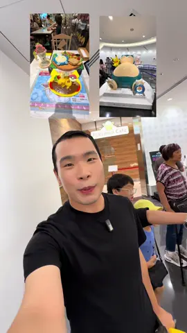 A post by @asianchowdown on TikTok caption: POKEMON CAFE IN JAPAN #pokemon #japan #Foodie #food #snack #dessert 