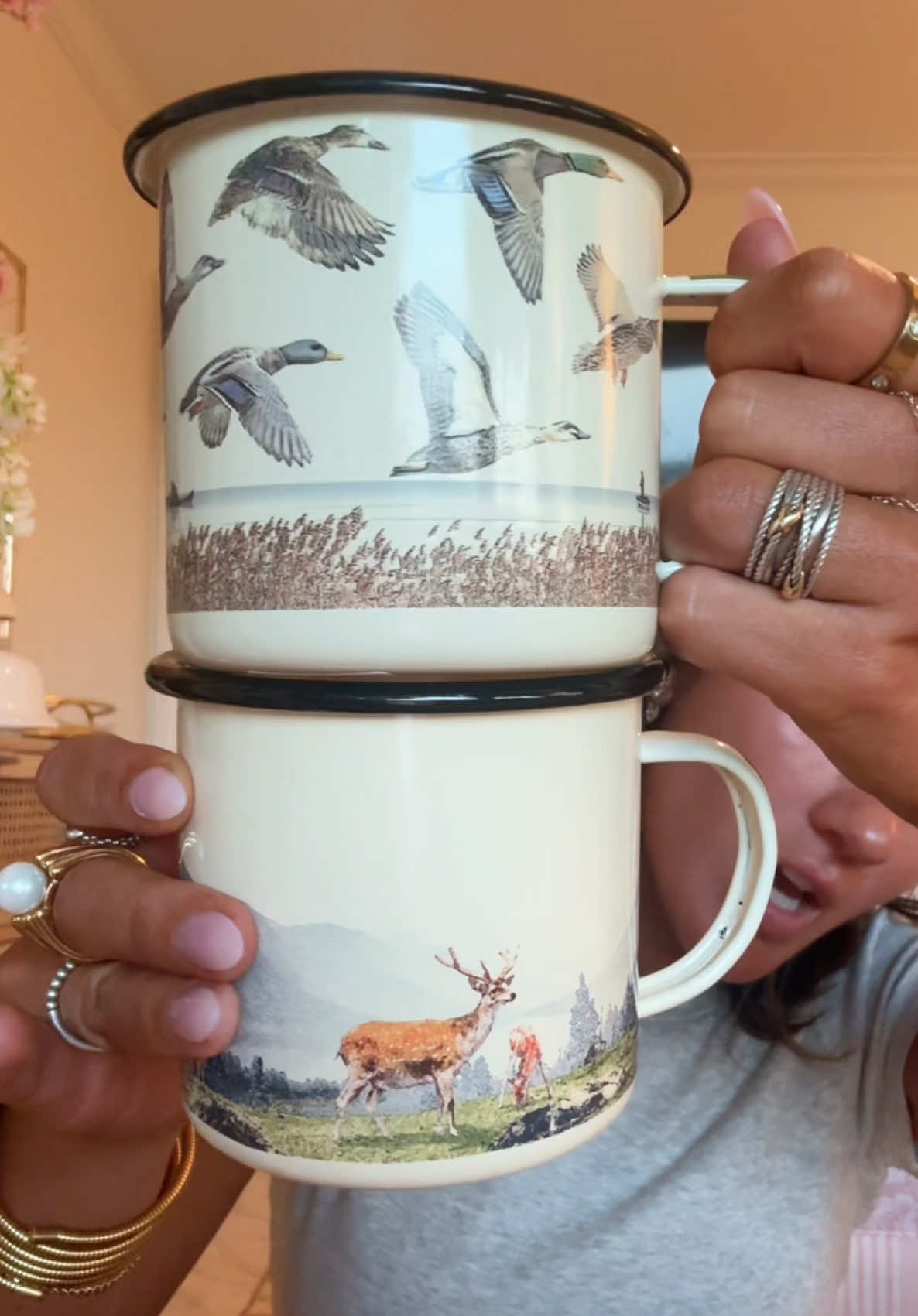 A post by @feltsmallie on TikTok caption: so I might have a problem #haul #antique #shopping #goodfinds 