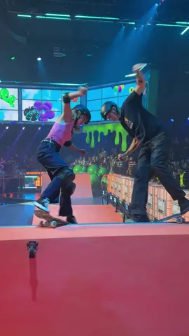 A post by @tonyhawk on TikTok caption: Happy Go Skateboarding Day from the @Nickelodeon Kid’s Choice Awards