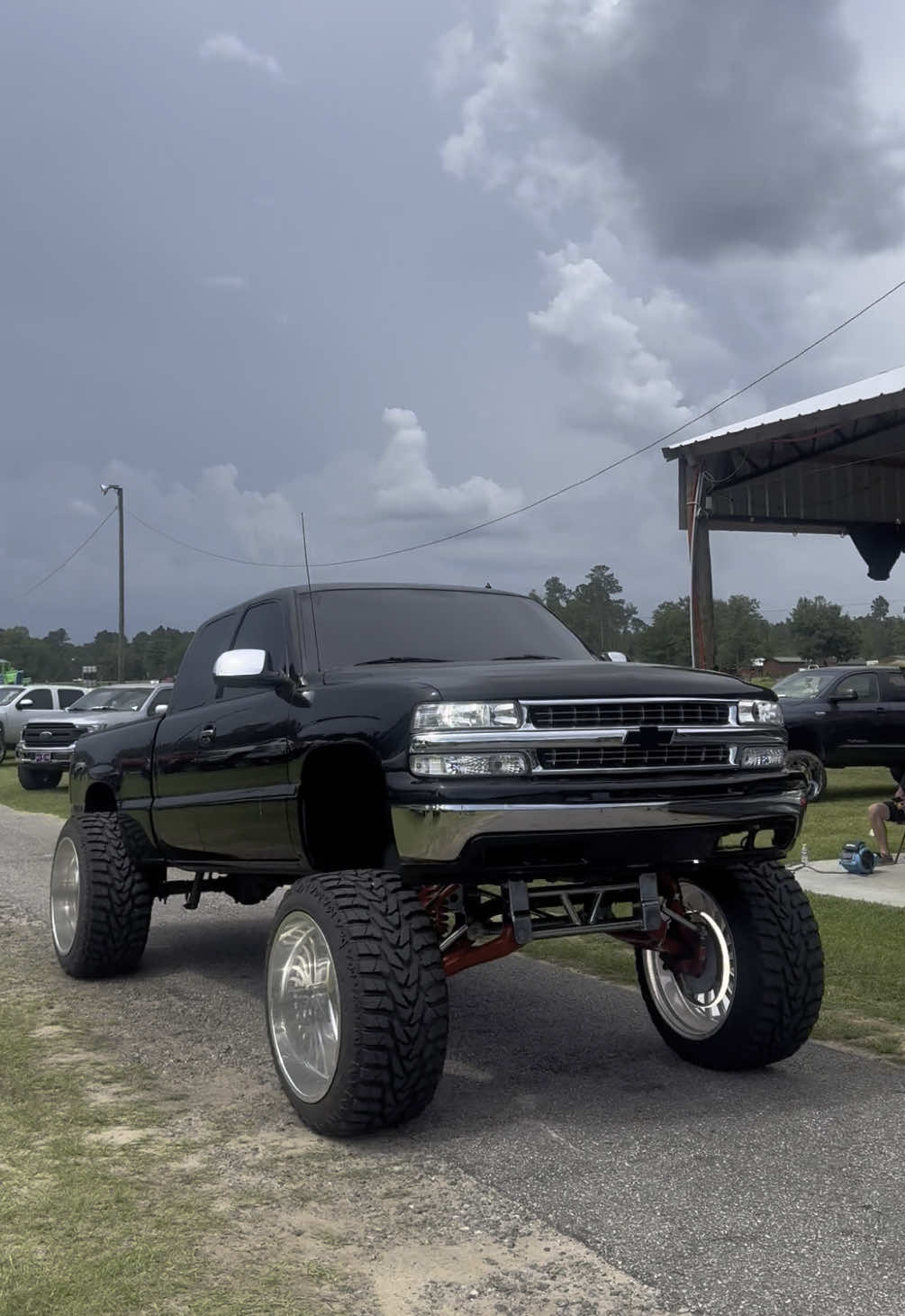 A post by @miller_customs on TikTok caption: my ecoboost vs the world #coastalchaos #mcshow #scrapinthecoast