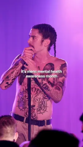 A post by @97honestav on TikTok caption: #mensmentalhealth 