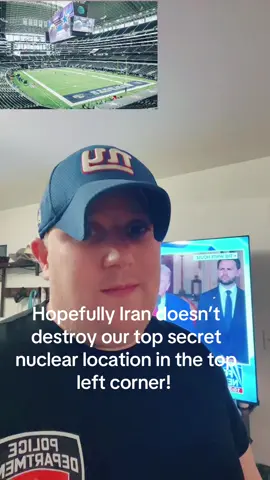 A post by @ on TikTok caption: All jokes aside pray for peace. #fyp #foryoupage #football #iran #isrealiranwar #giantsfootball #cowboys #prayforpeace #trump #america #newyorkgiants #nflfootball #underpressure #queen #davidbowie  