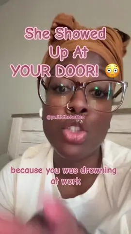 A post by @pwiththehottea on TikTok caption: Who momma?!?? Chillleeeeeee! 😳 Go look in my b!o for the rest! #fypage #storytime #scarystoriestotellinthedark 