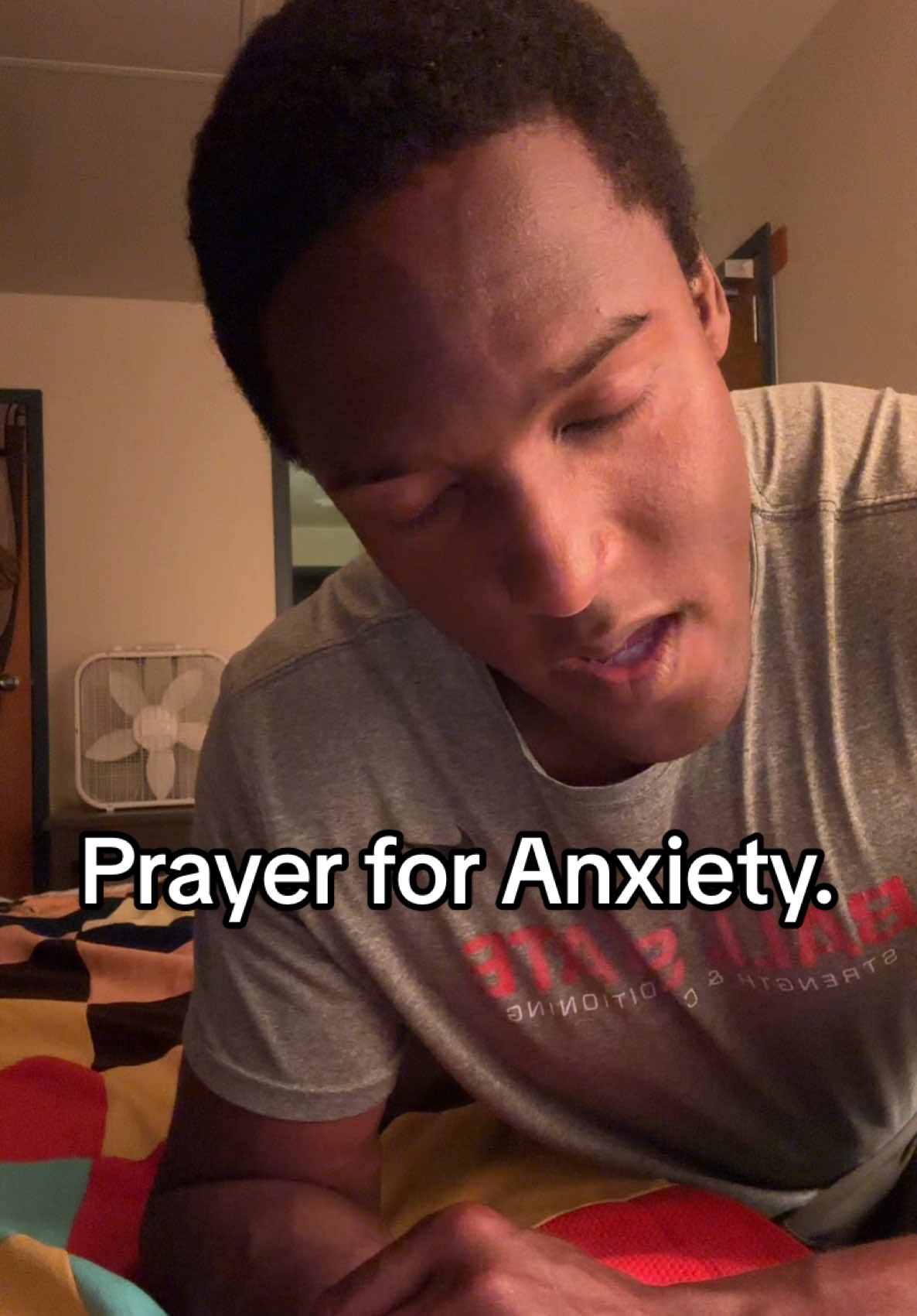A post by @yourprouddad on TikTok caption: Whether it’s anxiety about wars, or personal relationships, God hears your prayers. Speaking to him is as easy as what you’ve seen here, so go to Him. ❤️