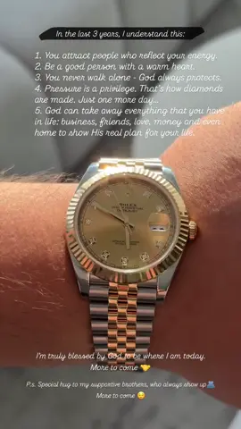 A post by @ on TikTok caption: 5 things I learned from the last 3 years of struggles. #god 