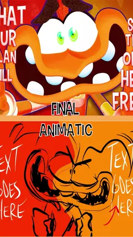 A post by @kittensneeze on TikTok caption: Animatic VS Final of Good Enough’s Chorus! The full animatic was posted today on my YT channel if you’re interested in the behind the scenes progress of it 👀  #GoodEnough #InsideOut2 #Nerdcore #animatic 