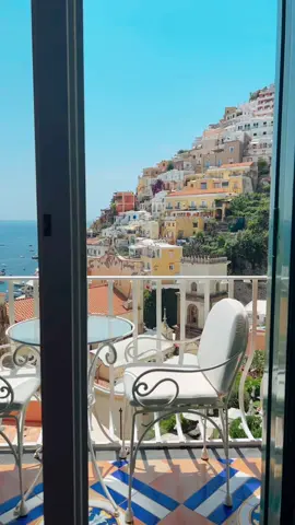 A post by @jackson_krecioch on TikTok caption: View from my hotel room couldn’t be more perfect 😍 #positano #amalficoast #fyp #travel #vacation 