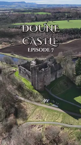A post by @scotland_uncovered on TikTok caption: Castles Uncovered - Episode 7 - Doune Castle 🏰 🏴󠁧󠁢󠁳󠁣󠁴󠁿 #scotland #history #dounecastle 
