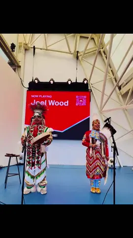 A post by @ on TikTok caption: We came all the way to Japan to represent for our oyate. To sing, dance, laugh, and show people a little bit of who we are as Indigenous people. Every time we hit that stage, we prayed the crowd would feel something…love, hope, joy, even curiosity. We wanted them to leave feeling uplifted and inspired. Joel got invited to perform, and he asked me to join him, to sing backup, dance jingle, and just be there as his wife and best friend, holding him down with love and encouragement. We gave it our all every single show. And honestly, every time we got up there, we just tried to send out good energy because you never know what someone’s going through. We came to do what we love, but we also came to connect, to pray, and to remind ourselves that when we stay true to who we are as Indigenous people, good things will keep coming. So if you’re reading this, keep going. Stand tall. Keep being yourself. Wóphila tȟáŋka this whole experience was medicine for us. We’ll never forget it. #expoosaka2025 #joelwood #toniajohall #japan #native #nativetiktok @JoelWood 