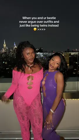 A post by @fannita on TikTok caption: No competition, no comparisons, just two baddies looking good AF, this duo turned the city OUT! 😭@Jana' Ryann. 